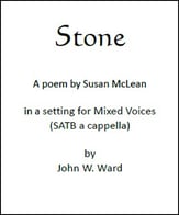 Stone SATB choral sheet music cover